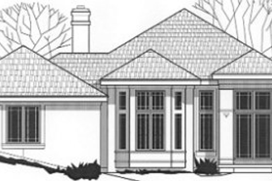 Exterior - Front Elevation House Plan #67-743 - 3 bed, 4.5 bath