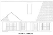 Traditional Style House Plan - 3 Beds 3 Baths 1588 Sq/Ft Plan #17-2435 