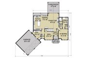 Farmhouse Style House Plan - 3 Beds 2.5 Baths 2878 Sq/Ft Plan #1070-10 