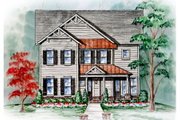 Cottage Style House Plan - 4 Beds 2.5 Baths 2135 Sq/Ft Plan #54-117 