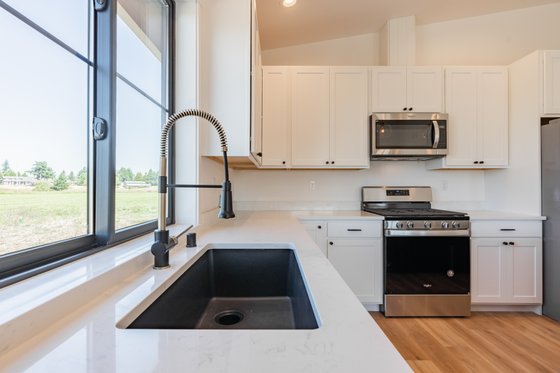 Interior - Kitchen 5 for Barndominium House Plan #1070-121 - 1 bed, 1 bath