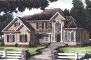 Traditional Style House Plan - 4 Beds 3.5 Baths 2940 Sq/Ft Plan #927-29 