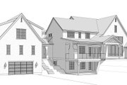 European Style House Plan - 6 Beds 4.5 Baths 5064 Sq/Ft Plan #1114-19 