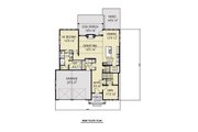 Contemporary Style House Plan - 4 Beds 2.5 Baths 2554 Sq/Ft Plan #1070-77 