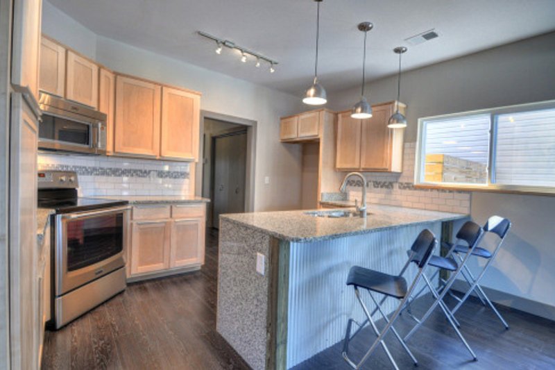 Home Plan - Interior - Kitchen for Contemporary House Plan #932-7 - 3 bed, 2 bath