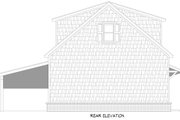 Country Style House Plan - 1 Beds 1 Baths 1200 Sq/Ft Plan #932-1404 Exterior 