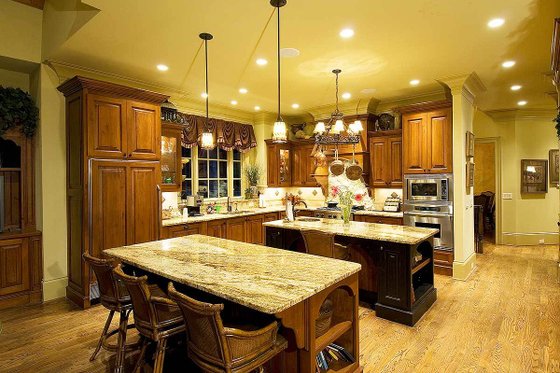 Interior - Kitchen for Traditional House Plan #54-538 - 3 bed, 4.5 bath