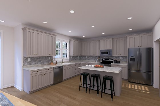 Interior - Kitchen 1 for Traditional House Plan #1060-268 - 3 bed, 2.5 bath