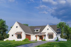 Farmhouse Exterior - Front Elevation Plan #1088-16