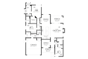 Contemporary Style House Plan - 3 Beds 3 Baths 2377 Sq/Ft Plan #48-1181 