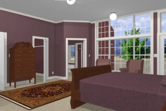 Photo 6 for Southern House Plan #56-198 - 3 bed, 2.5 bath