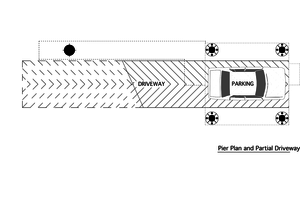 Floor Plan - Lower Floor for Modern House Plan #905-3 - 2 bed, 1 bath