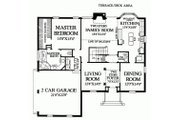 Colonial Style House Plan - 3 Beds 3 Baths 2784 Sq/Ft Plan #137-135 