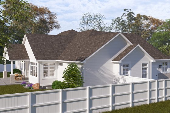 Exterior - Other Elevation for Farmhouse House Plan #1060-361 - 4 bed, 3.5 bath