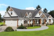 Craftsman Style House Plan - 4 Beds 2.5 Baths 3224 Sq/Ft Plan #54-571 