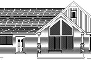 Farmhouse Style House Plan - 1 Beds 1.5 Baths 800 Sq/Ft Plan #112-170 