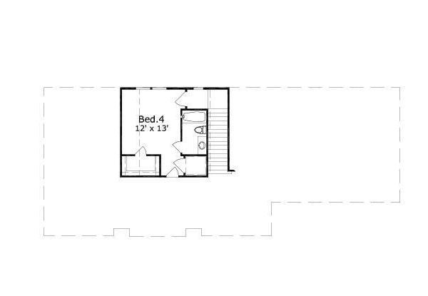 European Floor Plan - Other Floor Plan #411-488