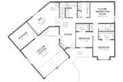 European Style House Plan - 4 Beds 3 Baths 3692 Sq/Ft Plan #18-9333 