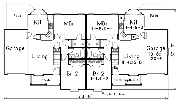 Dream House Plan - Traditional Floor Plan - Main Floor Plan #57-148