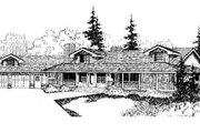 Country Style House Plan - 3 Beds 3.5 Baths 2679 Sq/Ft Plan #60-167 