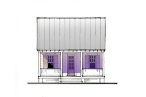 Exterior - Other Elevation for Cottage House Plan #514-11 - 2 bed, 2 bath