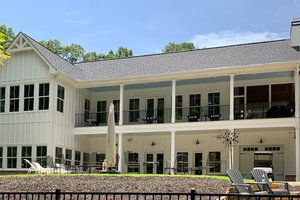 Exterior - Rear Elevation for Craftsman House Plan #437-112 - 3 bed, 3.5 bath