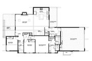 Modern Style House Plan - 3 Beds 2 Baths 1863 Sq/Ft Plan #895-127 
