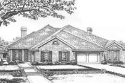 Traditional Style House Plan - 3 Beds 2 Baths 3782 Sq/Ft Plan #310-467 