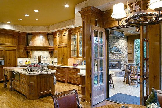 Kitchen with outdoor living access
