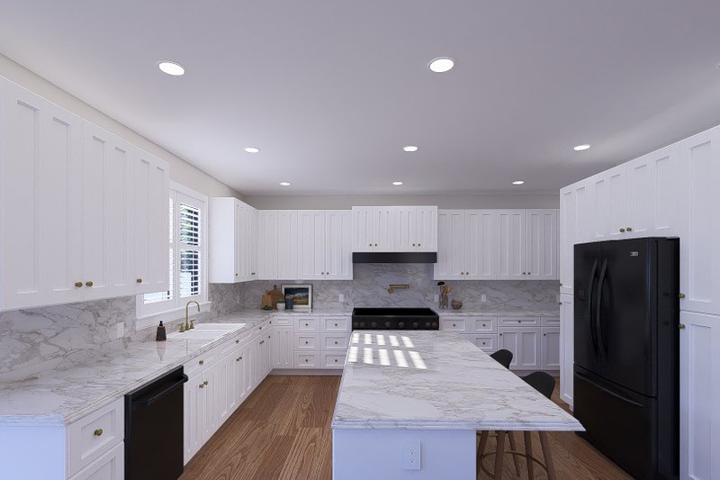 Dream House Plan - Interior - Kitchen 3 for Traditional House Plan #1060-288 - 4 bed, 2.5 bath