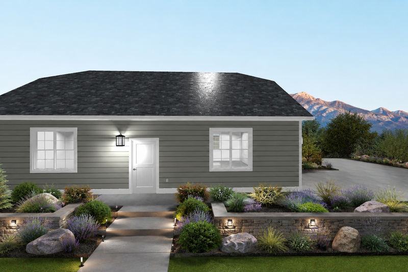 Architectural House Design - Exterior - Other Elevation for Traditional House Plan #1060-491, 0 bath