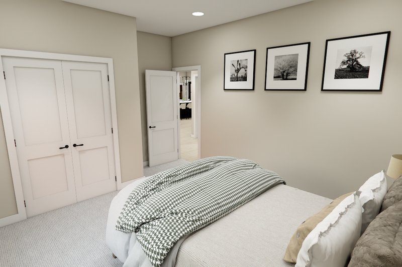 House Design - Interior - Bedroom 3 for Farmhouse House Plan #51-1395 - 3 bed, 2.5 bath