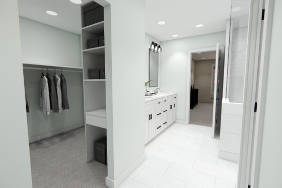 Interior - Master Bathroom for Bungalow House Plan #51-1355 - 3 bed, 2.5 bath