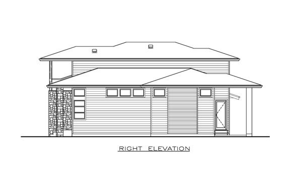 Exterior - Other Elevation 1 for Farmhouse House Plan #1100-113 - 3 bed, 2.5 bath
