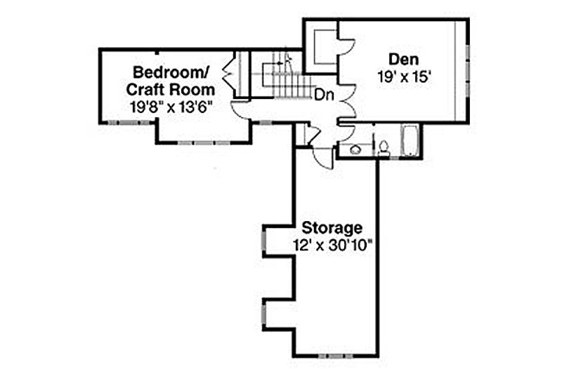 Home Plan - Floor Plan - Upper Floor for Traditional House Plan #124-849 - 3 bed, 3.5 bath