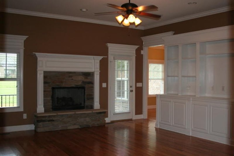 Home Plan - Interior - Family Room 1 for European House Plan #21-223 - 3 bed, 2.5 bath