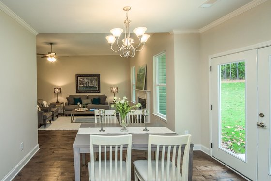 Interior - Dining Room 1 for Country House Plan #20-2192 - 3 bed, 2.5 bath