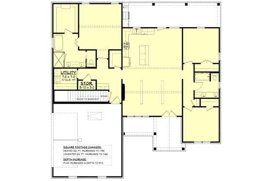 Floor Plan - Other Floor for Farmhouse House Plan #430-362 - 3 bed, 2 bath