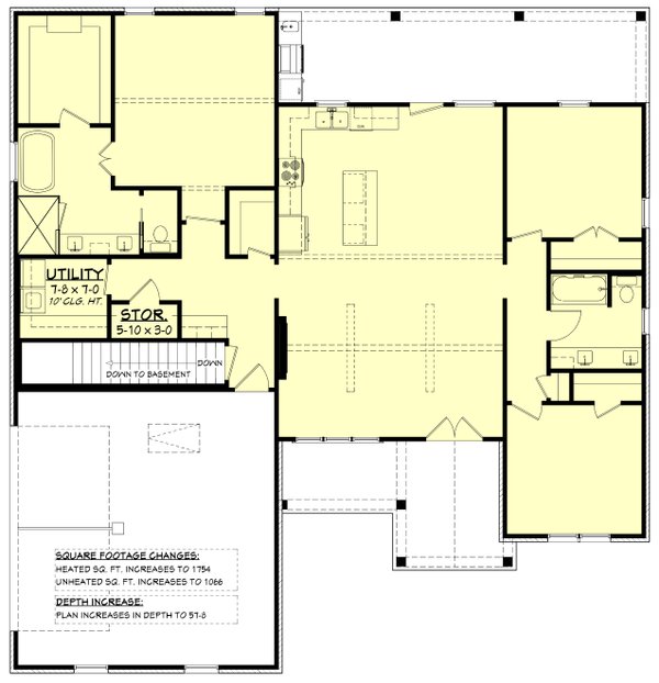 Farmhouse Floor Plan - Other Floor Plan #430-362