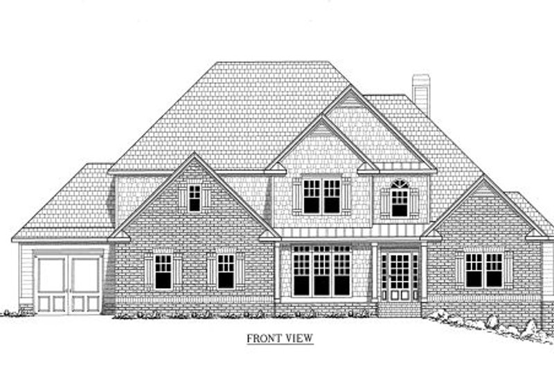 Dream House Plan - Exterior - Other Elevation 1 for Traditional House Plan #437-35 - 4 bed, 3.5 bath