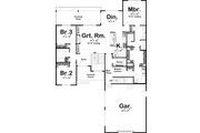 Farmhouse Style House Plan - 3 Beds 2 Baths 1936 Sq/Ft Plan #455-276 