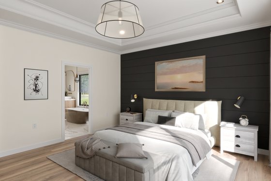 Interior - Master Bedroom 1 for Country House Plan #1089-52 - 3 bed, 2.5 bath