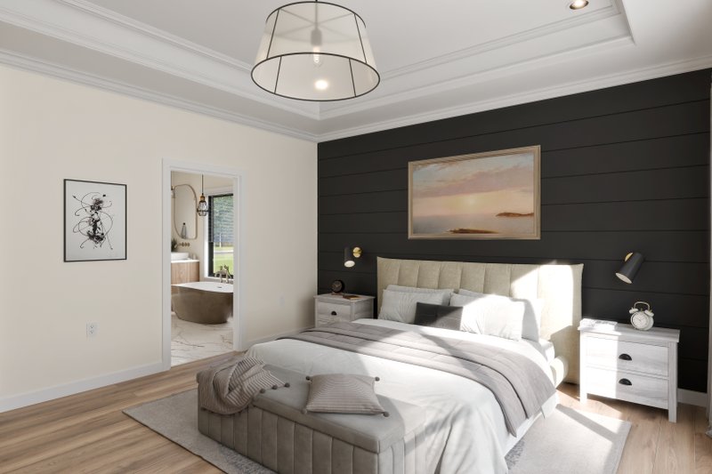 Dream House Plan - Interior - Master Bedroom 1 for Country House Plan #1089-52 - 3 bed, 2.5 bath