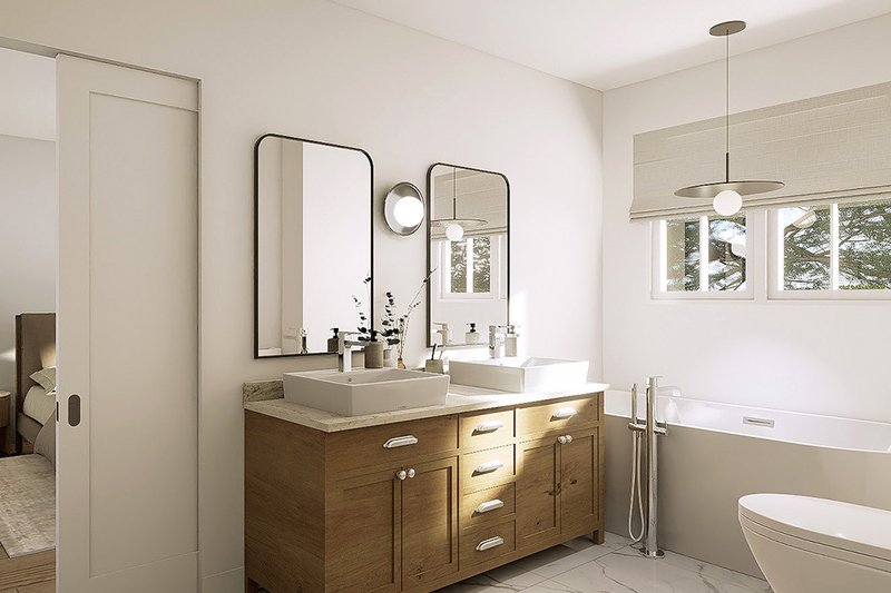 Home Plan - Interior - Bathroom for Cottage House Plan #23-691 - 2 bed, 1 bath