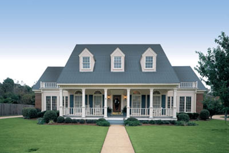 Dream House Plan - Southern Exterior - Front Elevation Plan #45-165