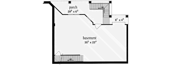 European Floor Plan - Other Floor Plan #36-452