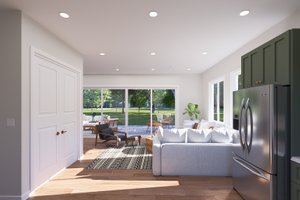 Interior - Kitchen 1 for Farmhouse House Plan #1060-332, 1 bath