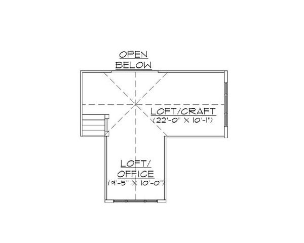House Plan Design - European Floor Plan - Upper Floor Plan #5-370