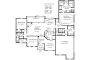 European Style House Plan - 3 Beds 2.5 Baths 2525 Sq/Ft Plan #69-177 
