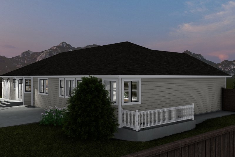 Architectural House Design - Exterior - Other Elevation for Traditional House Plan #1060-63 - 3 bed, 2.5 bath